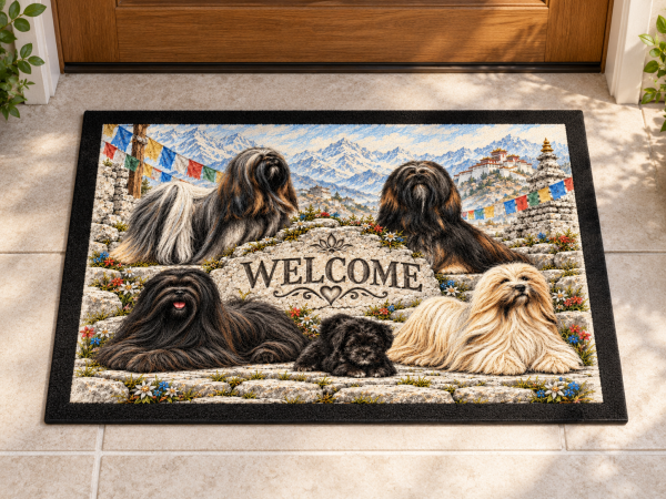 Fußmatte Lhasa Apso